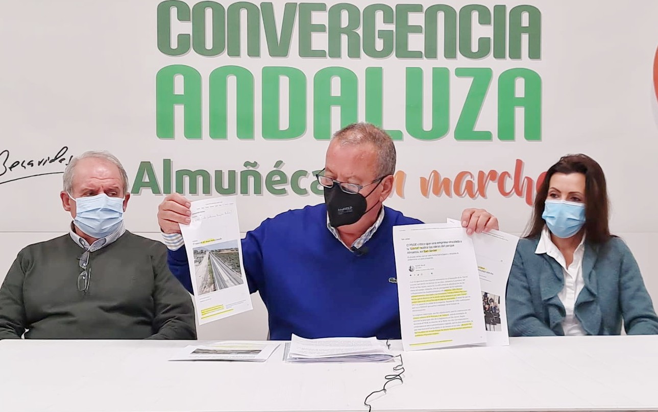 CA denuncia que la Junta de Andaluca margina la vega de Almucar y La Herradura en el nuevo decreto de sequa.